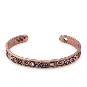 Rose gold Love Alex & Ani bracelet